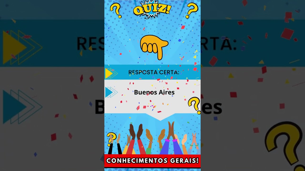 QUIZ CONHECIMENTOS GERAIS I PERGUNTAS E RESPOSTAS I PARTE 13 